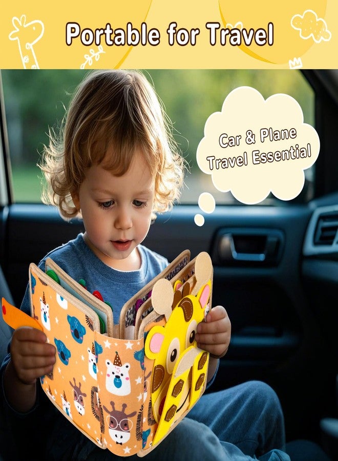 NUOLUTH Busy Book for 1 Year Old:Quiet Books for Toddlers 1-3,Poke A Dot Books for Toddlers 1-3,Trending Gifts for 1 Year Old Boy Or Girl - Image 5